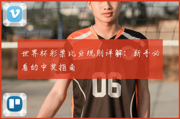 世界杯彩票比分规则详解：新手必看的中奖指南