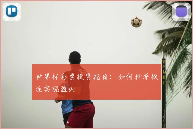 世界杯彩票投资指南：如何科学投注实现盈利